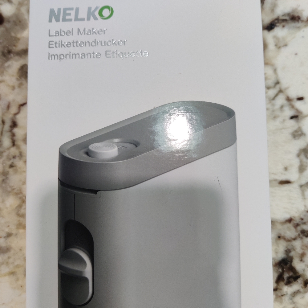 Nelko Wireless Bluetooth Label Maker Machine with Tape - Picture 6 of 10